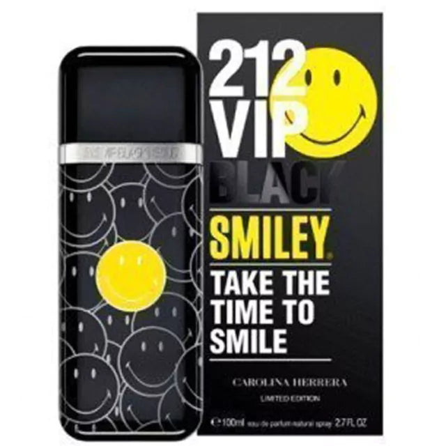 212 VIP BLACK SMILEY CAROLINA HERRERA - EDP LIMITED EDITION
